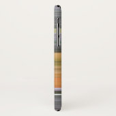 Abstract #1: Geel en grijs Case-Mate iPhone Case (Achterkant/links)