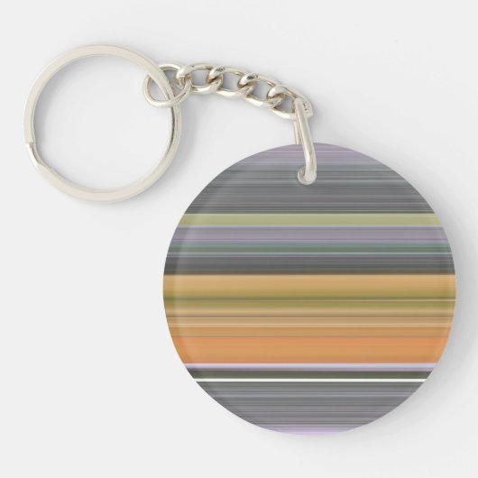 Abstract #1: Geel en grijs Sleutelhanger (Voorkant)