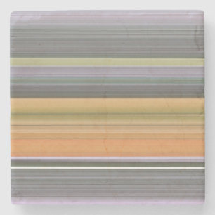 Abstract #1: Geel en grijs Stenen Onderzetter