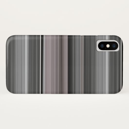 Abstract #1: Grijs Case-Mate iPhone Case (Achterkant (horizontaal))