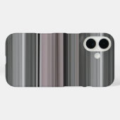 Abstract #1: Grijs Case-Mate iPhone Case (Achterkant (horizontaal))