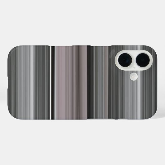 Abstract #1: Grijs Case-Mate iPhone Case (Achterkant (horizontaal))
