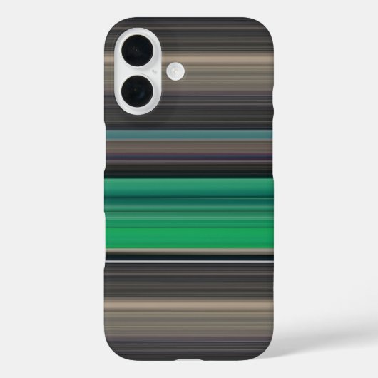 Abstract #1: Groen en grijs Case-Mate iPhone Case (Achterkant)