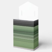 Abstract #1: Olijfgroen en grijs Bedankdoosjes (Geopend)