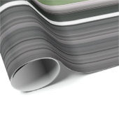 Abstract #1: Olijfgroen en grijs Cadeaupapier (Rol Hoek)
