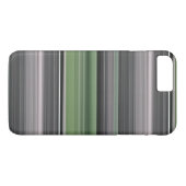Abstract #1: Olijfgroen en grijs Case-Mate iPhone Case (Achterkant (Horizontaal))
