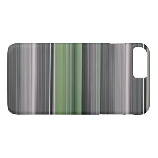 Abstract #1: Olijfgroen en grijs Case-Mate iPhone Case (Achterkant (Horizontaal))