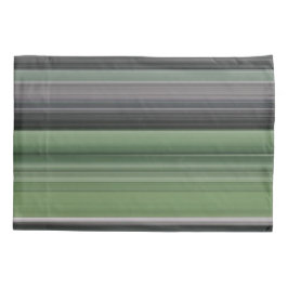 Abstract #1: Olijfgroen en grijs Kussensloop