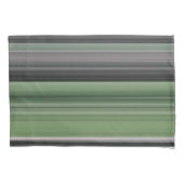 Abstract #1: Olijfgroen en grijs Kussensloop (Voorkant)