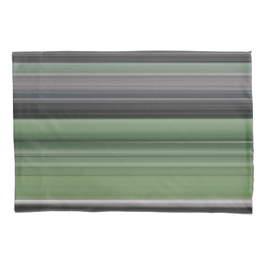 Abstract #1: Olijfgroen en grijs Kussensloop (Voorkant)