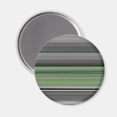 Abstract #1: Olijfgroen en grijs Magneet (Voorkant / Achterkant)