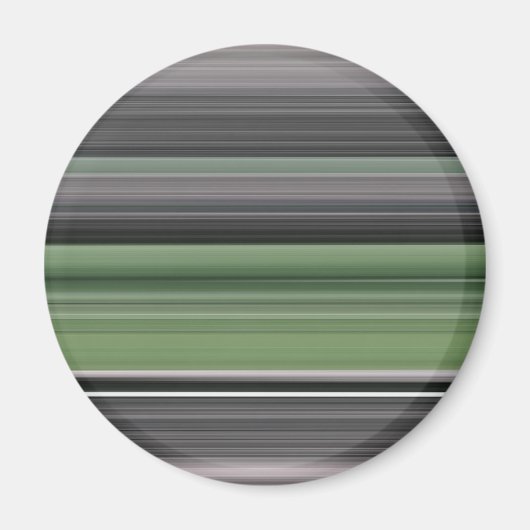 Abstract #1: Olijfgroen en grijs Magneet (Voorkant)