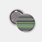 Abstract #1: Olijfgroen en grijs Magneet (Voorkant / Achterkant)