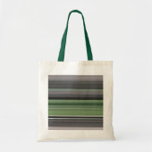 Abstract #1: Olijfgroen en grijs Tote Bag (Voorkant)