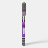 Abstract #1: Paarse en grijze Hoesje-Mate iPhone C Case-Mate iPhone Case (Achterkant / Rechts)