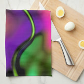 Abstract 1 pastelbeweging theedoek (Quarter Fold)