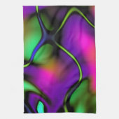 Abstract 1 pastelbeweging theedoek (Verticaal)