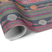 Abstract 1 Patroon Hmong Verpakkingsdocument Cadeaupapier (Rol Hoek)