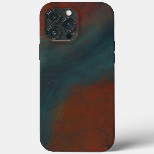 Abstract 1: reds and blues Case-Mate iPhone case (Achterkant)