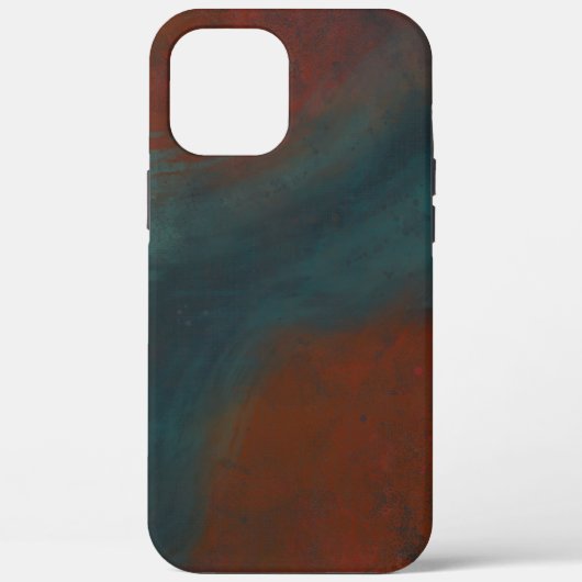Abstract 1: reds and blues Case-Mate iPhone case (Achterkant)