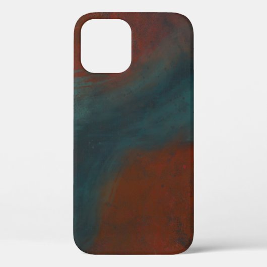 Abstract 1: reds and blues Case-Mate iPhone case (Achterkant)