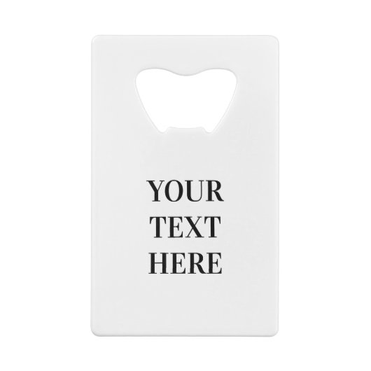 Abstract 1: reds and blues creditkaart flessenopener (Achterkant)