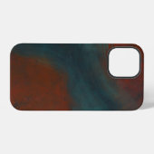 Abstract 1: reds and blues iPhone hoesje (Achterkant horizontaal)