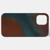 Abstract 1: reds and blues iPhone hoesje (Achterkant horizontaal)