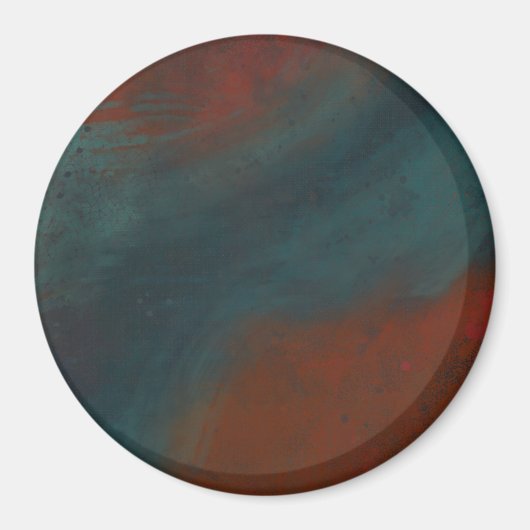 Abstract 1: reds and blues magneet (Voorkant)