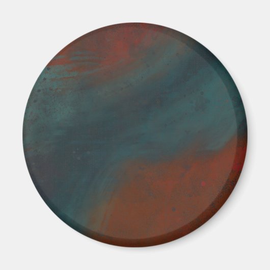 Abstract 1: reds and blues magneet (Voorkant)