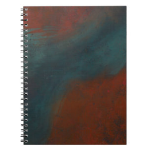 Abstract 1: reds and blues notitieboek