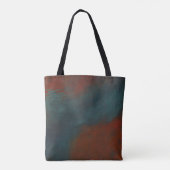 Abstract 1: reds and blues tote bag (Achterkant)