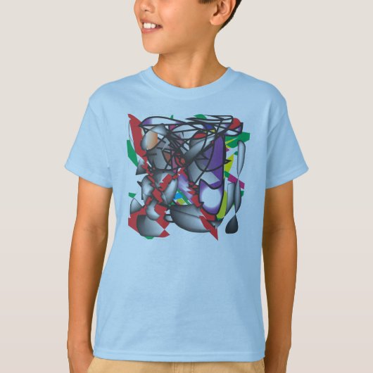 ABSTRACT 1 T-SHIRT (Voorkant)