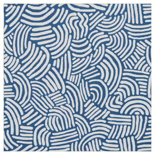Abstract 200923 - Wit op Shibori Stof (Swatch)