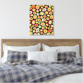 Abstract 20213 canvas afdruk (Insitu (Slaapkamer))