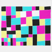 Abstract 20413 fleece deken (Voorkant (Horizontaal))