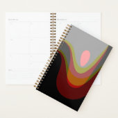 Abstract 20529 - kleurrijke retro stijl planner (Display)
