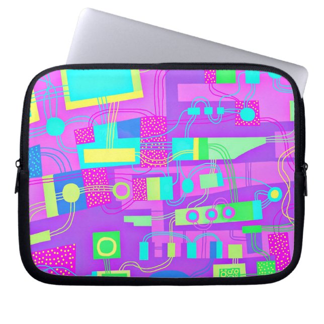 Abstract 210711 laptop sleeve (Voorkant)