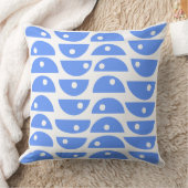 Abstract 220816 - Babyblauw op wit Kussen (Deken)