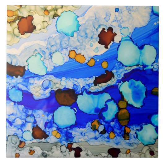 Abstract 23 tegeltje (Voorkant)