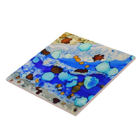 Abstract 23 tegeltje (Zijkant)