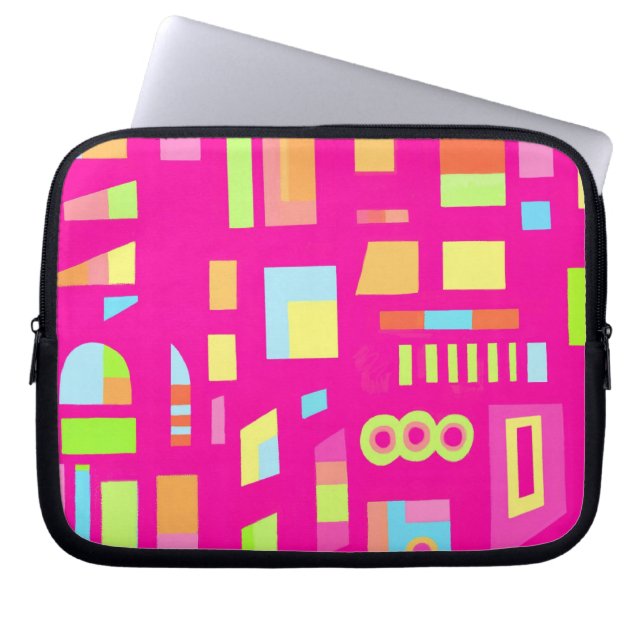 Abstract 240711 laptop sleeve (Voorkant)