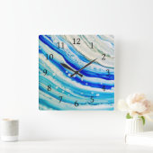 Abstract 24 vierkante klok (Huis)