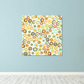 Abstract 250213 canvas afdruk (Insitu (Houten vloer))