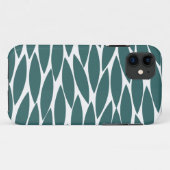 Abstract 250713 - Moss Green on White Case-Mate iPhone Case (Achterkant (horizontaal))