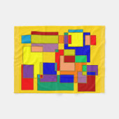 Abstract #26 fleece deken (Voorkant (Horizontaal))
