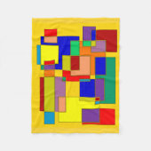 Abstract #26 fleece deken (Voorkant)