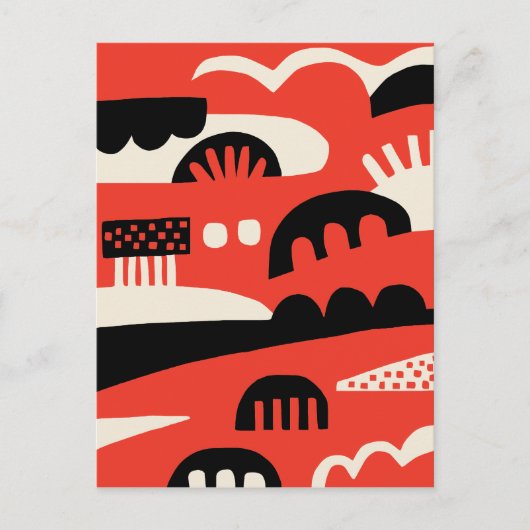 Abstract 281219b briefkaart (Voorkant)