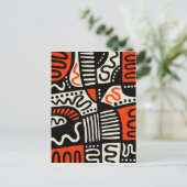 Abstract 291219c briefkaart (Staand voorkant)