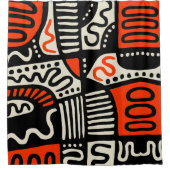 Abstract 291219c douchegordijn (Voorkant)